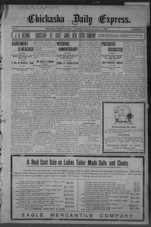 Chickasha Daily Express. (Chickasha, Indian Terr.), Vol. 7, No. 312, Ed. 1 Thursday, January 4, 1906