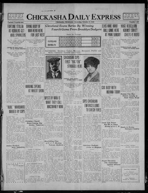 Chickasha Daily Express (Chickasha, Okla.), Vol. 21, No. 242, Ed. 1 Saturday, October 9, 1920