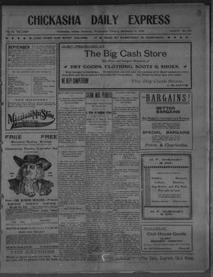 Chickasha Daily Express (Chickasha, Indian Terr.), Vol. 11, No. 230, Ed. 1 Wednesday, September 10, 1902