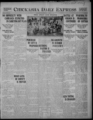 Chickasha Daily Express (Chickasha, Okla.), Vol. SEVENTEEN, No. 62, Ed. 1 Monday, March 13, 1916
