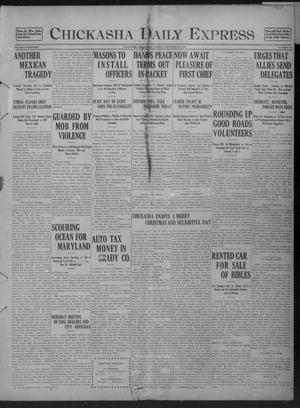 Chickasha Daily Express (Chickasha, Okla.), Vol. 17, No. 305, Ed. 1 Tuesday, December 26, 1916