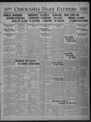 Chickasha Daily Express (Chickasha, Okla.), Vol. 17, No. 229, Ed. 1 Tuesday, September 26, 1916
