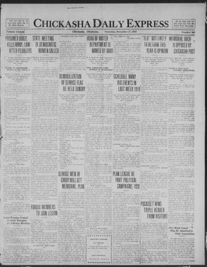 Chickasha Daily Express (Chickasha, Okla.), Vol. 20, No. 306, Ed. 1 Saturday, December 27, 1919