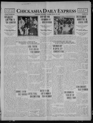 Chickasha Daily Express (Chickasha, Okla.), Vol. 21, No. 248, Ed. 1 Saturday, October 16, 1920