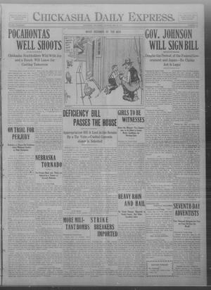 Chickasha Daily Express. (Chickasha, Okla.), Vol. FOURTEEN, No. 117, Ed. 1 Thursday, May 15, 1913