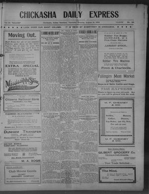 Chickasha Daily Express (Chickasha, Indian Terr.), Vol. 11, No. 198, Ed. 1 Thursday, August 14, 1902