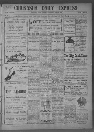 Chickasha Daily Express (Chickasha, Indian Terr.), Vol. 11, No. 179, Ed. 1 Wednesday, July 29, 1903