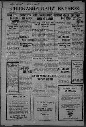 Chickasha Daily Express. (Chickasha, Okla.), Vol. 10, No. 187, Ed. 1 Friday, August 6, 1909