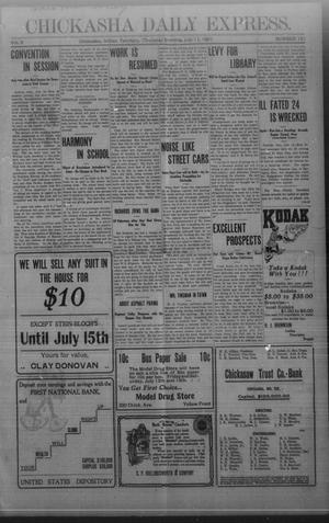 Chickasha Daily Express. (Chickasha, Indian Terr.), Vol. 8, No. 161, Ed. 1 Thursday, July 11, 1907