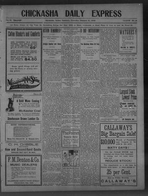 Chickasha Daily Express (Chickasha, Indian Terr.), Vol. 11, No. 12, Ed. 1 Thursday, January 15, 1903