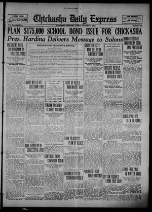 Chickasha Daily Express (Chickasha, Okla.), Vol. 23, No. 201, Ed. 1 Friday, December 8, 1922