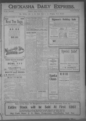 Chickasha Daily Express. (Chickasha, Indian Terr.), Vol. 12, No. 300, Ed. 1 Monday, December 21, 1903