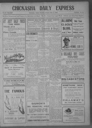 Chickasha Daily Express (Chickasha, Indian Terr.), Vol. 11, No. 111, Ed. 1 Monday, May 11, 1903