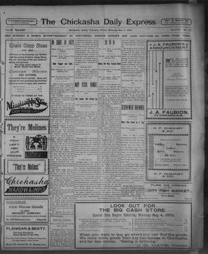 The Chickasha Daily Express. (Chickasha, Indian Terr.), Vol. 11, No. 117, Ed. 1 Friday, May 9, 1902