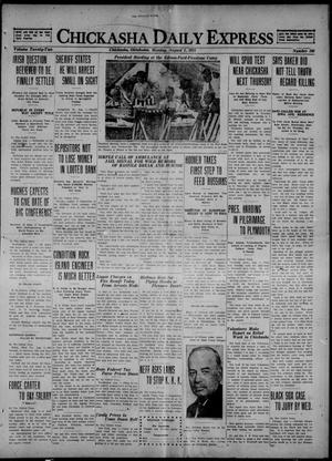 Chickasha Daily Express (Chickasha, Okla.), Vol. 22, No. 190, Ed. 1 Monday, August 1, 1921