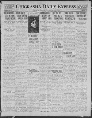 Chickasha Daily Express (Chickasha, Okla.), Vol. 20, No. 274, Ed. 1 Tuesday, November 18, 1919