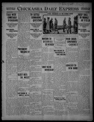 Chickasha Daily Express (Chickasha, Okla.), Vol. SIXTEEN, No. 336, Ed. 1 Tuesday, December 28, 1915