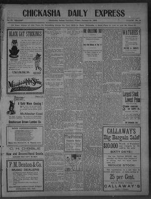Chickasha Daily Express (Chickasha, Indian Terr.), Vol. 11, No. 13, Ed. 1 Friday, January 16, 1903