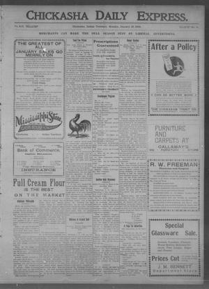 Chickasha Daily Express. (Chickasha, Indian Terr.), Vol. 13, No. 14, Ed. 1 Monday, January 18, 1904