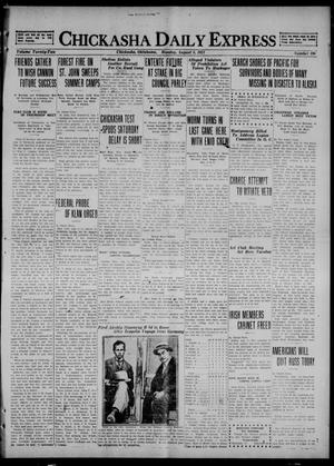 Chickasha Daily Express (Chickasha, Okla.), Vol. 22, No. 196, Ed. 1 Monday, August 8, 1921