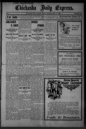 Chickasha Daily Express. (Chickasha, Indian Terr.), Vol. 7, No. 114, Ed. 1 Tuesday, May 15, 1906