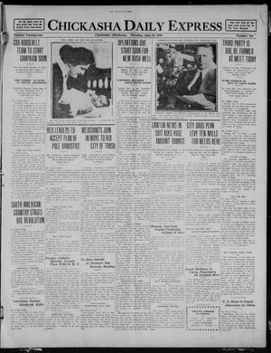 Chickasha Daily Express (Chickasha, Okla.), Vol. 21, No. 166, Ed. 1 Tuesday, July 13, 1920