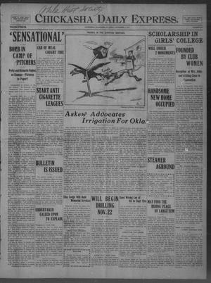 Chickasha Daily Express. (Chickasha, Okla.), Vol. 12, No. 263, Ed. 1 Saturday, November 11, 1911