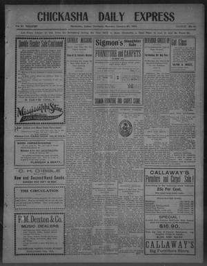 Chickasha Daily Express (Chickasha, Indian Terr.), Vol. 11, No. 21, Ed. 1 Monday, January 26, 1903