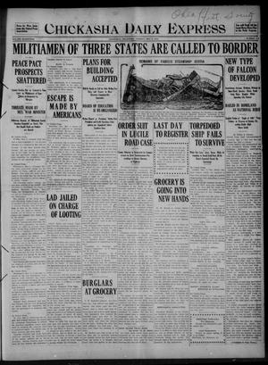 Chickasha Daily Express (Chickasha, Okla.), Vol. SEVENTEEN, No. 111, Ed. 1 Tuesday, May 9, 1916