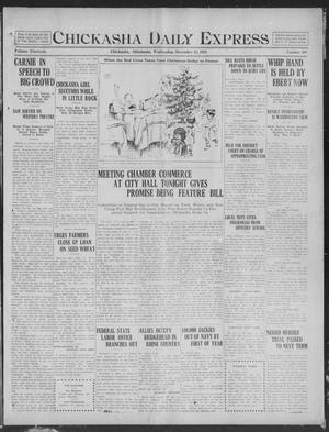 Chickasha Daily Express (Chickasha, Okla.), Vol. 19, No. 291, Ed. 1 Wednesday, December 11, 1918