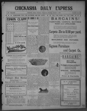 Chickasha Daily Express (Chickasha, Indian Terr.), Vol. 11, No. 248, Ed. 1 Wednesday, October 1, 1902