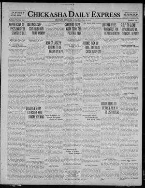 Chickasha Daily Express (Chickasha, Okla.), Vol. 21, No. 135, Ed. 1 Saturday, June 5, 1920
