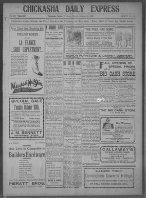 Chickasha Daily Express (Chickasha, Indian Terr.), Vol. 12, No. 255, Ed. 1 Monday, October 26, 1903