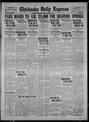 Chickasha Daily Express (Chickasha, Okla.), Vol. 23, No. 112, Ed. 1 Friday, August 25, 1922