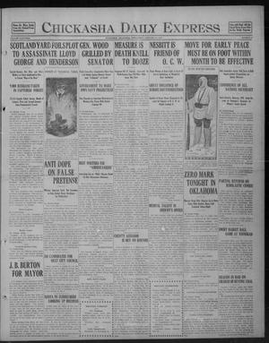 Chickasha Daily Express (Chickasha, Okla.), Vol. 18, No. 27, Ed. 1 Wednesday, January 31, 1917