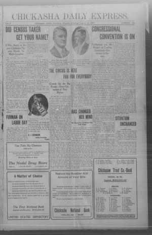 Chickasha Daily Express. (Chickasha, Indian Terr.), Vol. 8, No. 193, Ed. 1 Monday, August 19, 1907