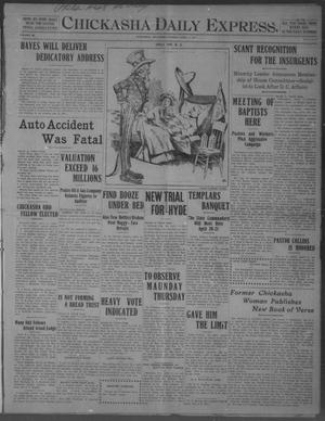 Chickasha Daily Express. (Chickasha, Okla.), Vol. 18, No. 86, Ed. 1 Tuesday, April 11, 1911