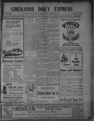 Chickasha Daily Express (Chickasha, Indian Terr.), Vol. 11, No. 320, Ed. 1 Saturday, December 27, 1902