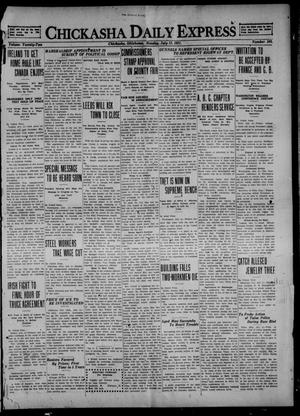 Chickasha Daily Express (Chickasha, Okla.), Vol. 22, No. 163, Ed. 1 Monday, July 11, 1921