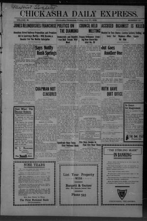 Chickasha Daily Express. (Chickasha, Okla.), Vol. 10, No. 181, Ed. 1 Friday, July 30, 1909