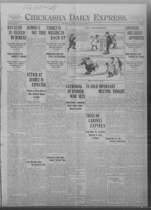 Chickasha Daily Express. (Chickasha, Okla.), Vol. FOURTEEN, No. 26, Ed. 1 Thursday, January 30, 1913