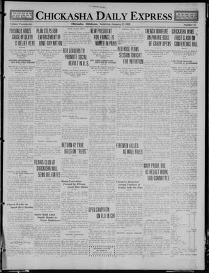Chickasha Daily Express (Chickasha, Okla.), Vol. 21, No. 15, Ed. 1 Saturday, January 17, 1920
