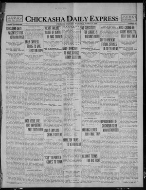 Chickasha Daily Express (Chickasha, Okla.), Vol. 21, No. 257, Ed. 1 Wednesday, October 27, 1920