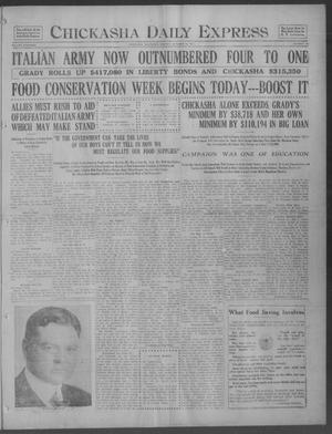 Chickasha Daily Express (Chickasha, Okla.), Vol. 18, No. 256, Ed. 1 Monday, October 29, 1917