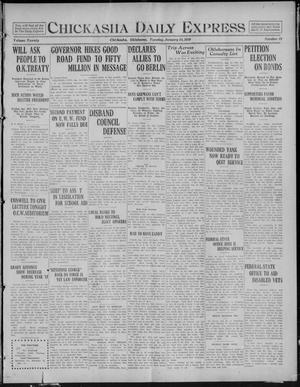 Chickasha Daily Express (Chickasha, Okla.), Vol. 20, No. 12, Ed. 1 Tuesday, January 14, 1919