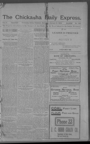 The Chickasha Daily Express. (Chickasha, Indian Terr.), Vol. 10, No. 333, Ed. 1 Saturday, January 11, 1902