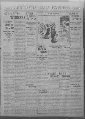 Chickasha Daily Express. (Chickasha, Okla.), Vol. THIRTEEN, No. 238, Ed. 1 Tuesday, October 8, 1912