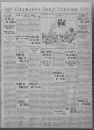 Chickasha Daily Express. (Chickasha, Okla.), Vol. THIRTEEN, No. 228, Ed. 1 Thursday, September 26, 1912