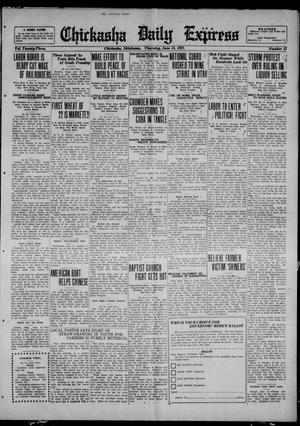 Chickasha Daily Express (Chickasha, Okla.), Vol. 23, No. 52, Ed. 1 Thursday, June 15, 1922