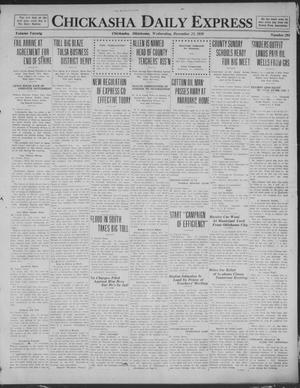 Chickasha Daily Express (Chickasha, Okla.), Vol. 20, No. 292, Ed. 1 Wednesday, December 10, 1919